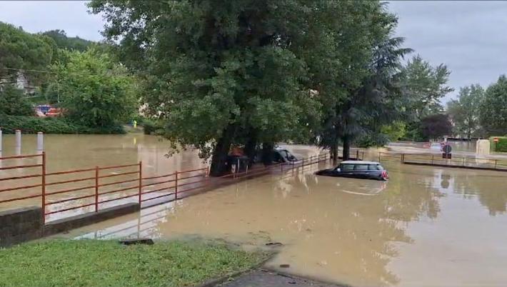 Allagamenti, frane, persone bloccate nelle abitazioni: circa 50 interventi dei vigili del fuoco a Langhirano e Lesignano