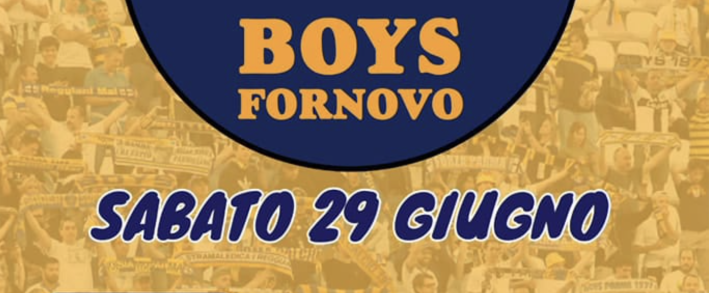 I Boys di Fornovo invitano i tifosi crociati alla loro festa sabato 19