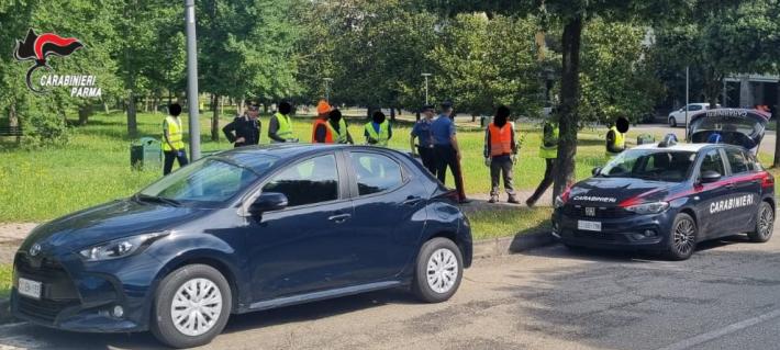 Salsomaggiore Terme: servizio coordinato a carattere preventivo in collaborazione con militari del Nas e del Nil di Parma