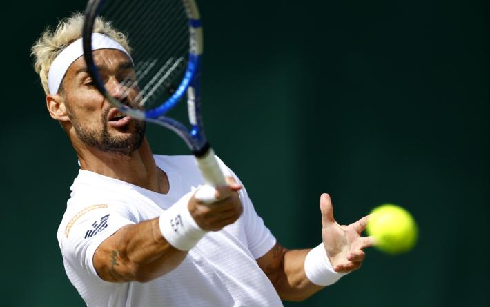 Wimbledon:  Fognini eliminato da  Bautista Agut al terzo turno