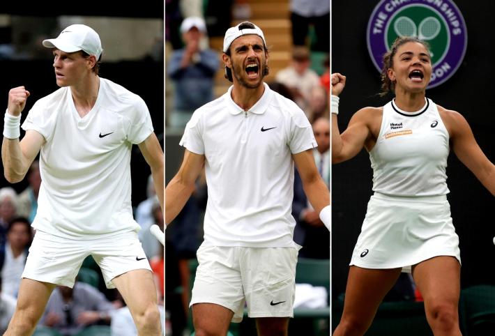  Wimbledon: tre azzurri ai quarti, c'&egrave; anche Musetti