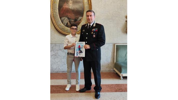 Presentazione tesina dal titolo Mio Pap&agrave; un Carabiniere