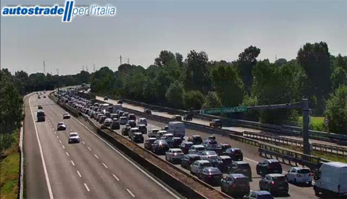 Traffico, code verso Modena e La Spezia
