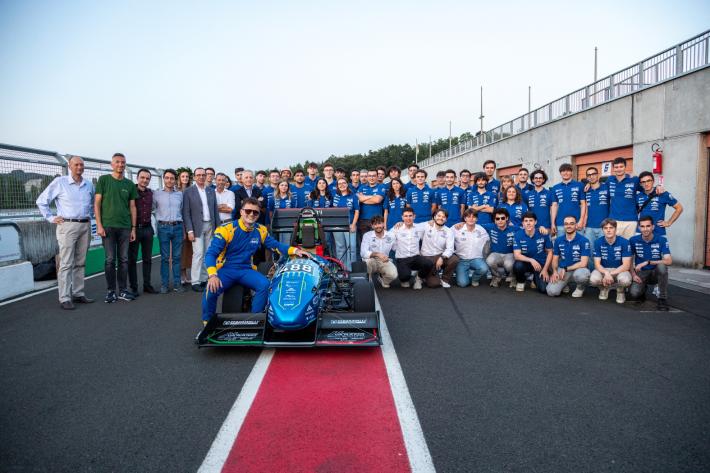 UniPr Racing Team: ecco la Dnf24, l'auto senza pilota  
