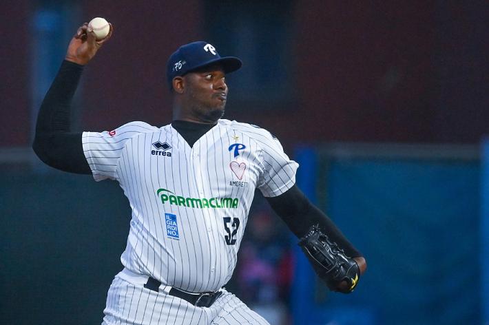 Erly Casanova: straordinaria la sua prova. Ha concesso al Nettuno solo due valide