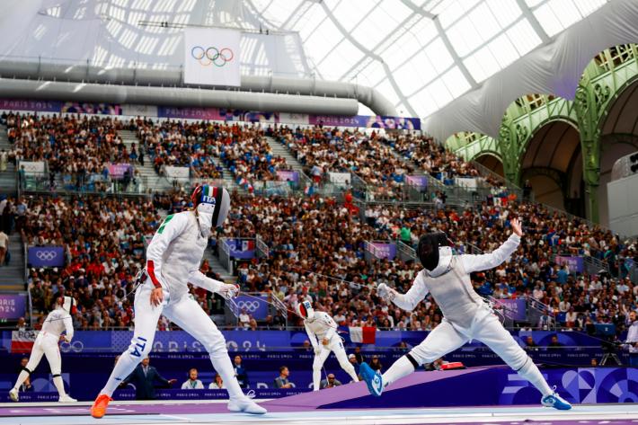 Fioretto femminile, Errigo fuori ai quarti