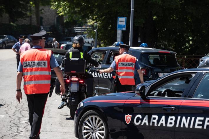 Statale della Cisa, controllati 80 motociclisti: 10 infrazioni, multe per quasi mille euro 