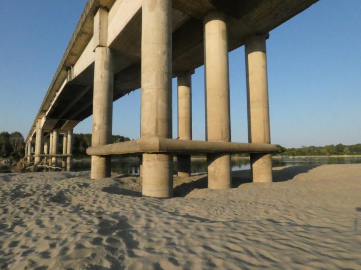 Importante e urgente nuova magra del Po che perde parecchio livello in pochi giorni