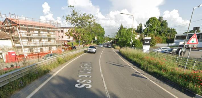 Incidente a Ponte Enza: motociclista ferito, code da Parma a Sant'Ilario 