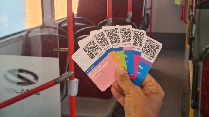 Nuovi biglietti Tep con qr code