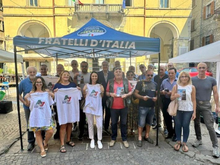 Banchetto fdi borgo Val di taro