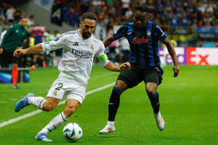 Atalanta battuta 2-0: la Supercoppa europea va al Real Madrid 