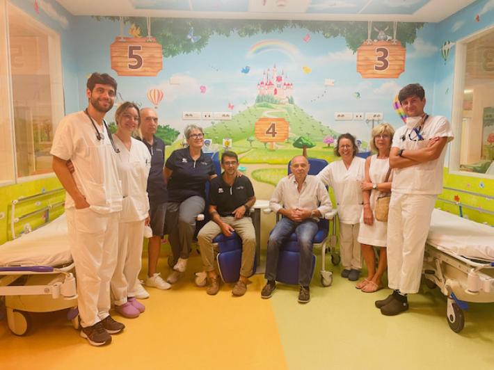 Cral Tep e Officina Bolzoni: donazione per migliorare l&rsquo;accoglienza in Pediatria d&rsquo;urgenza dell&rsquo;Ospedale dei bambini