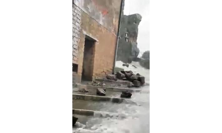 Pioggia eccezionale Pitigliano - video 