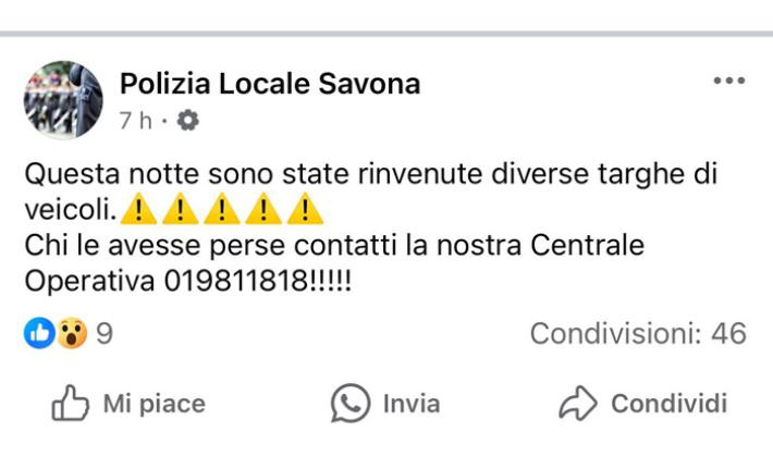Polizia Locale, operazione di sabato