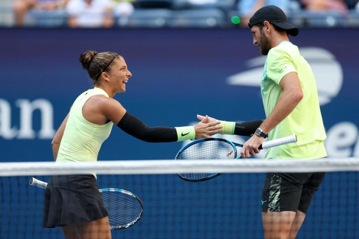 Us Open, Sara Errani e Andrea Vavassori trionfano nel doppio misto e fanno la storia del tennis