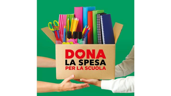 Sabato 14 settembre in 116 negozi di Coop alleanza 3.0 in Emilia-Romagna la raccolta &ldquo;dona la spesa per la scuola&rdquo;