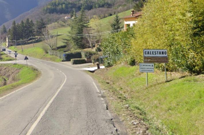 Cade in moto a Calestano: 18enne al pronto soccorso