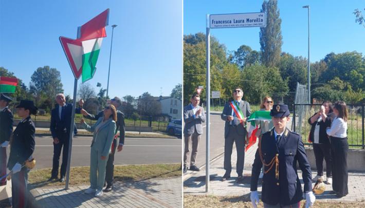 Due vie per due eroine, intitolazione a Emanuela Loi e Francesca Morvillo