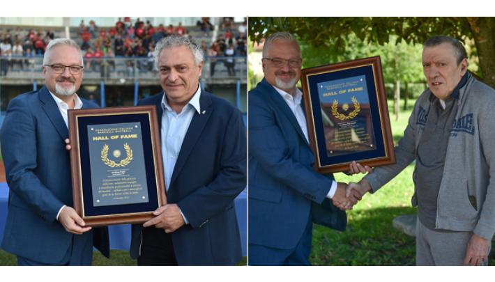 Paini e Ponticelli, orgoglio parmigiano nella Hall of fame