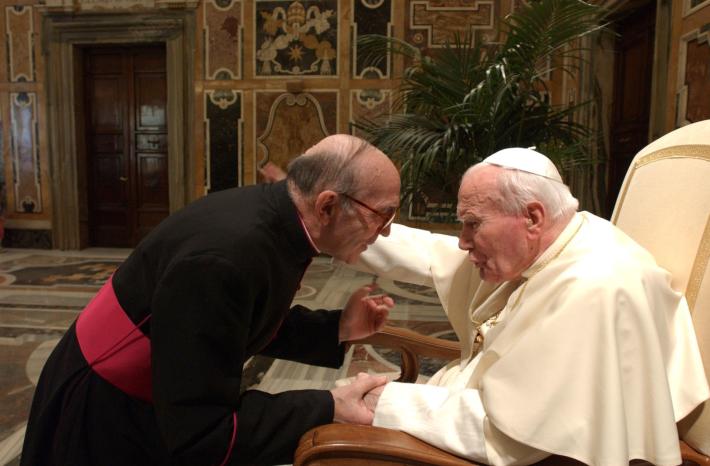 &Egrave; morto monsignor  Todeschini, il fondatore di Telepace