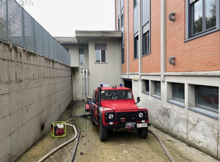 Allagata una sede dell'Ausl a Parma, stop alle attivit&agrave;