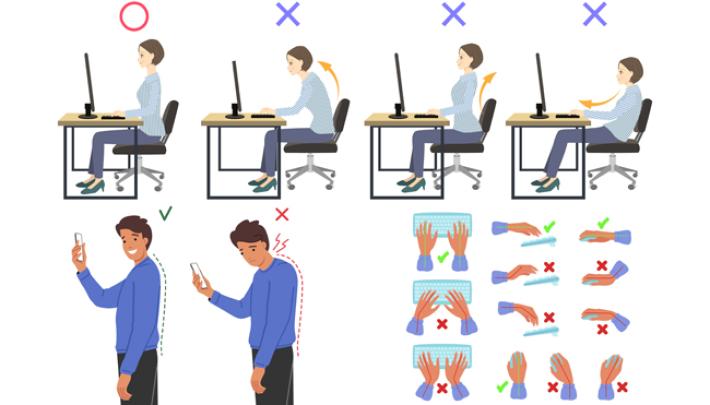 Crescono i disturbi muscolo-scheletrici  legati ai device, il &laquo;text neck&raquo; colpisce e danneggia soprattutto i giovani