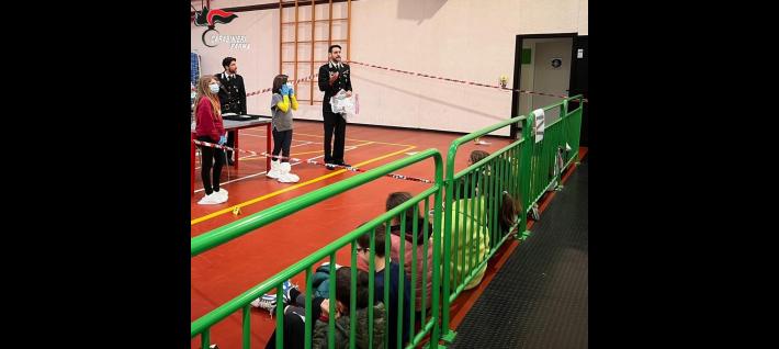 I carabinieri della compagnia di Fidenza incontrano gli studenti dell'Istituto comprensivo Franco Maria Ricci