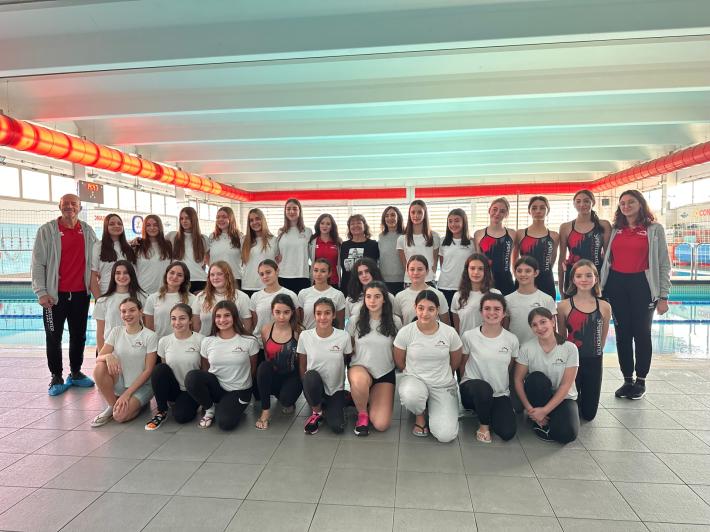 Oltre 60 sincronette parmigiane impegnate in una 3 giorni di alta formazione