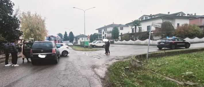 Scontro tra due auto a Pieveottoville in serata: due feriti