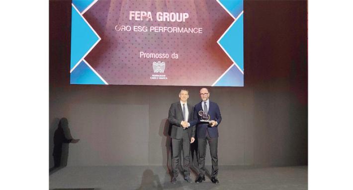 Fepa vince il premio Oro della stampa per la sostenibilit&agrave;