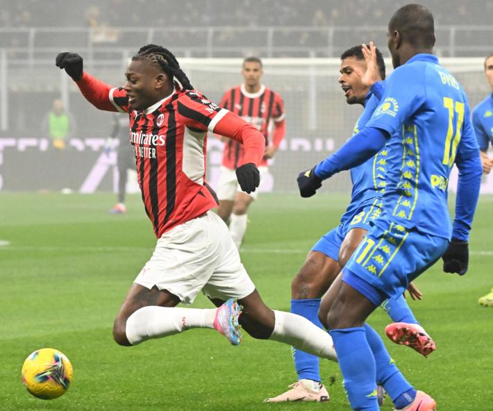 Il Milan torna al successo: 3-0 all'Empoli 
