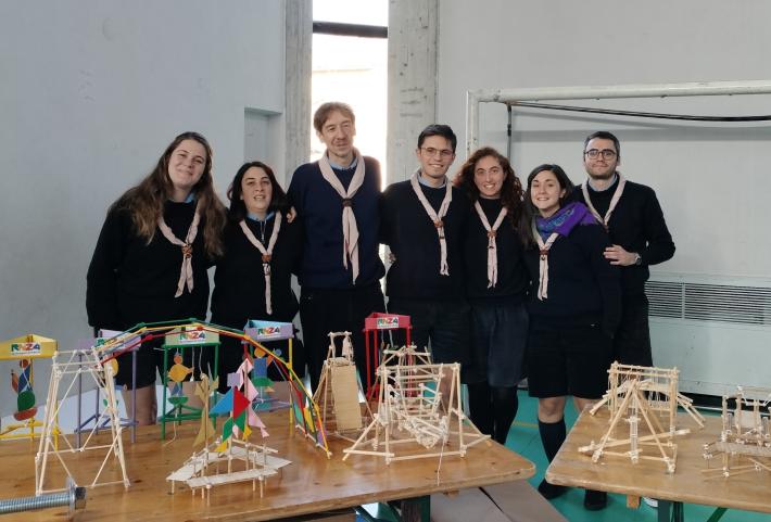 Urru alla guida degli scout