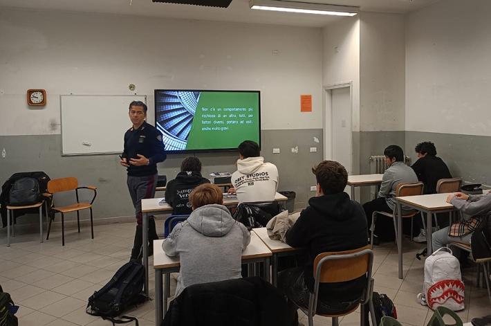 La Polizia di Stato all&rsquo;Istituto tecnico Agrario "Fabio Bocchialini"