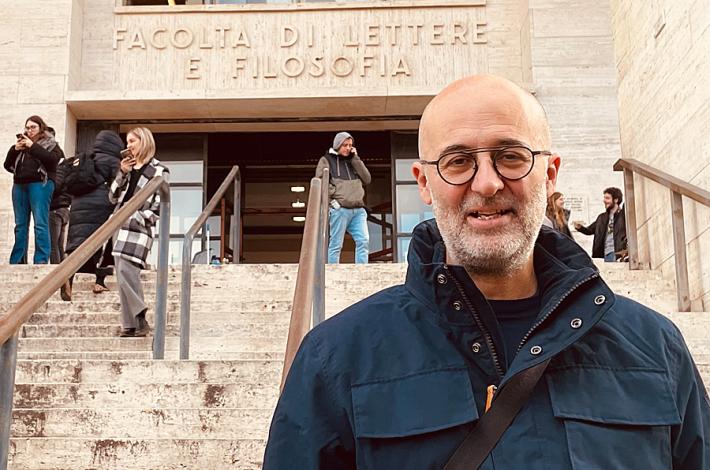 Il preside parmigiano Francesco Camattini, &laquo;Al lavoro per una ricerca sull'educazione alla pace&raquo;