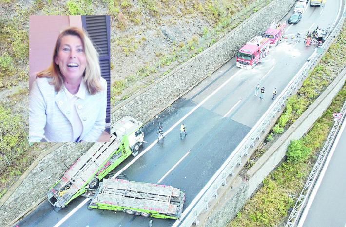 Schiacciata da un  tir sull'A15: il camionista patteggia 2 anni