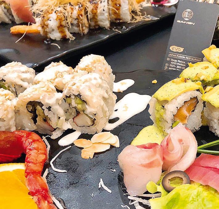 Gainen:  il sushi e il resto.  Quando monta la voglia di Oriente