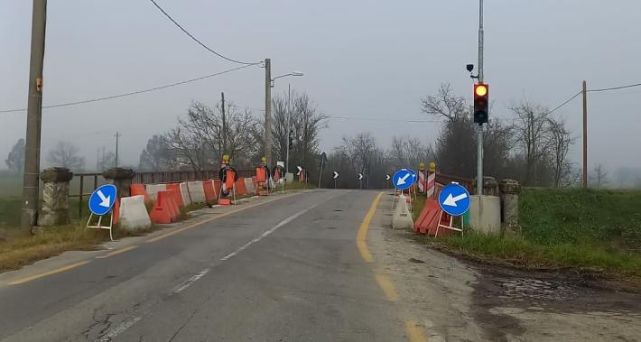 Sorbolo Mezzani, nuovo ponte sul canale Fumolenta sulla provinciale 60