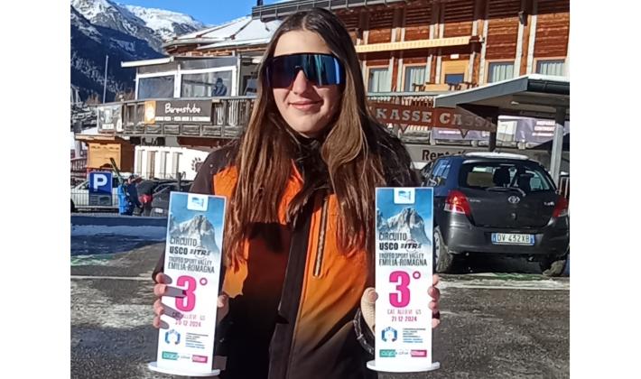 Due volte sul podio la brava  Emma 