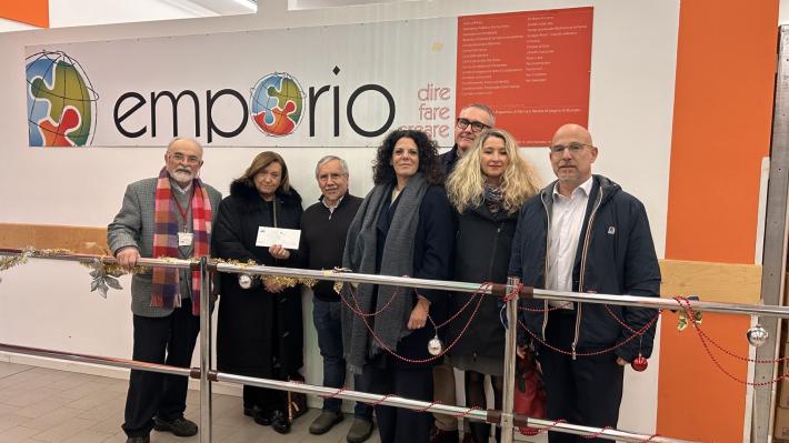 Gruppo Colser-Auroradomus, donati 20mila euro  ad Emporio Solidale per un Natale di solidariet&agrave;