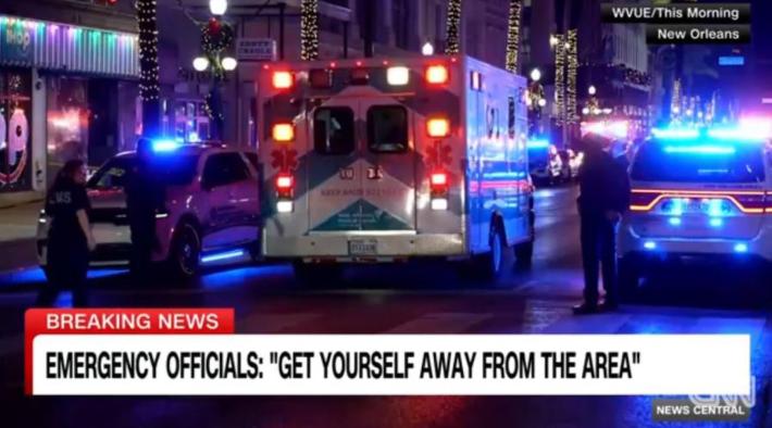 Auto sulla folla a New Orleans: almeno 10 morti e 30 feriti 