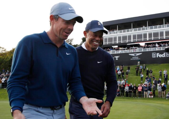 Il golf al 'chiuso', parte la Lega tecnologica di Woods