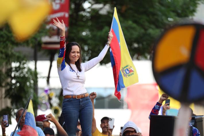 Arrestata la leader dell'opposizione venezuelana Maria Corina Machado