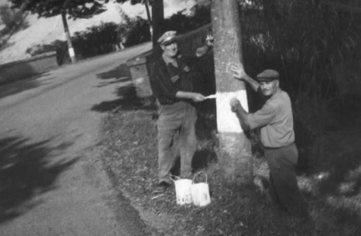 Una presenza amica per chi si metteva in  viaggio e i cantonieri sorvegliavano le strade statali