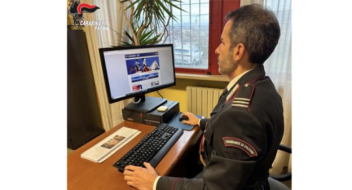 Parma: valtarese vittima di una truffa online, 750 euro svaniti nel nulla. Denunciati un 49enne e un 55enne