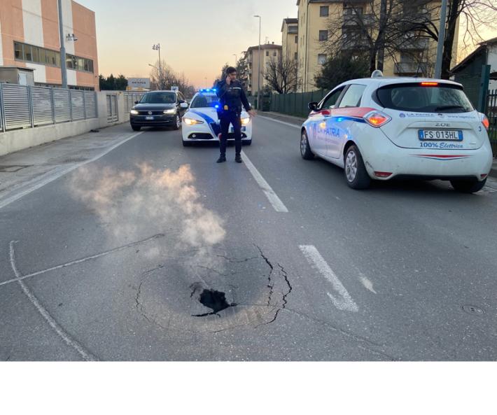 Via Paradigna - bspore da una voragine