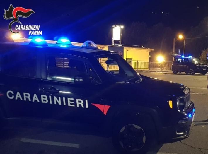 LANGHIRANO: CONTROLLI PREVENTIVI DEI CARABINIERI. DUE PERSONE DENUNCIATE.