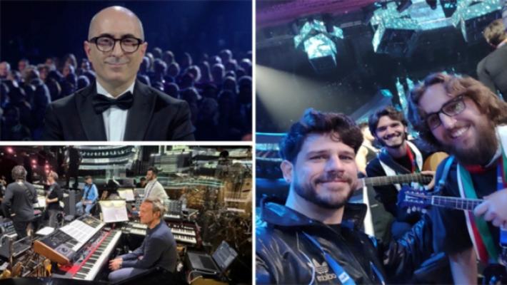 Dal maestro Chiaravalle (Fedez) agli allievi con Gabry Ponte: cinque parmigiani a Sanremo