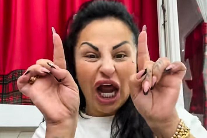 La tiktoker Rita De Crescenzo insiste, 'Roccaraso arrivo'