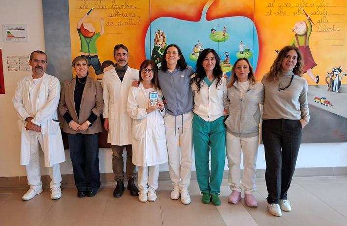 Un&rsquo;apparecchiatura al Centro Spina Bifida del Maggiore per trattare l&rsquo;incontinenza urinaria dei bambini